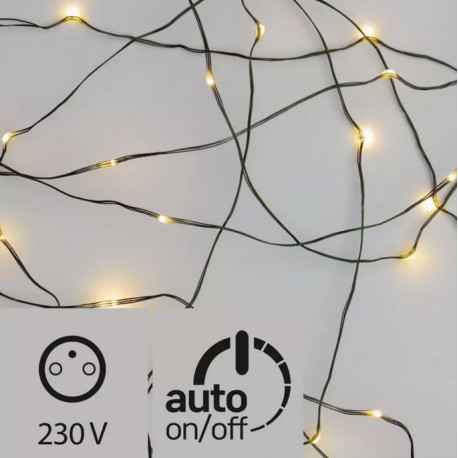 Christmas tree light nano Timer 75LED 7.5m warm ZY1916T IP44 EMOS
