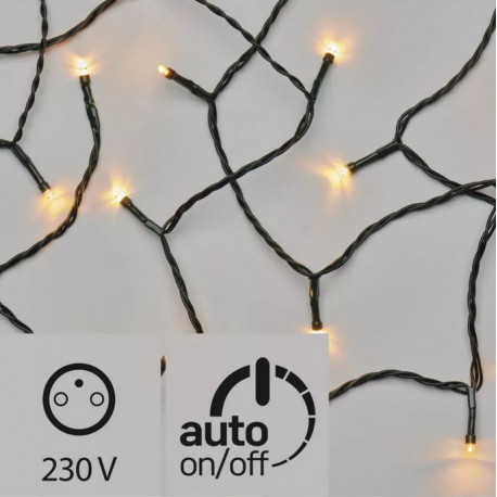 Lampki choinkowe świetliki XMAS vintage 120LED 12m timer ZY1907T IP44 EMOS