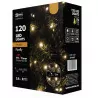Lampki choinkowe świetliki XMAS vintage 120LED 12m timer ZY1907T EMOS