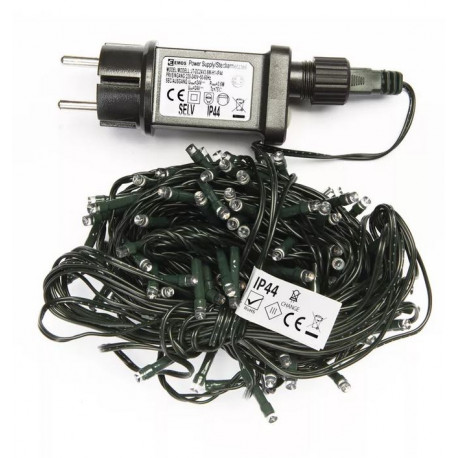 Lampki choinkowe świetliki XMAS vintage 120LED 12m timer ZY1907T IP44 EMOS