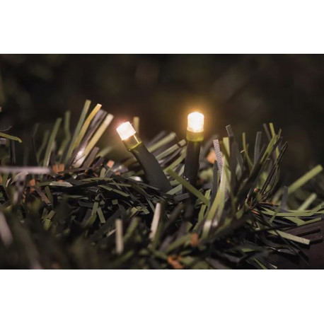 Lampki choinkowe świetliki XMAS vintage 120LED 12m timer ZY1907T IP44 EMOS