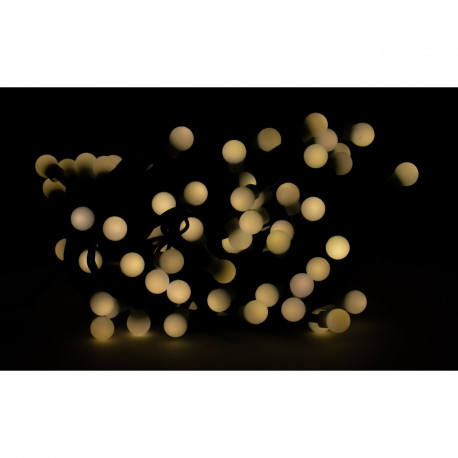 Lampki choinkowe kulki XMAS ciepły cherry timer 200LED 20m ZY1601T IP44 EMOS