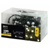 XMAS Christmas tree ball lights warm 100LED 5m ZYK0205 EMOS
