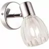 Lampa kinkiet EMBO K-8001-1 chrome E14 40W Kaja