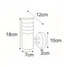 Garden wall lamp LIMA LED K-LP401A Kaja