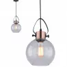 Lampa wisząca DANILO K-8026 miedź E27 40W Kaja