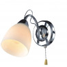 Lampa kinkiet ścienny ARON K-JSL-6218/1W chrom z wyłącznkiem E27 40W Kaja