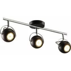 Lampa kinkiet K-8002-3 BK black 3xGU10 3W Kaja