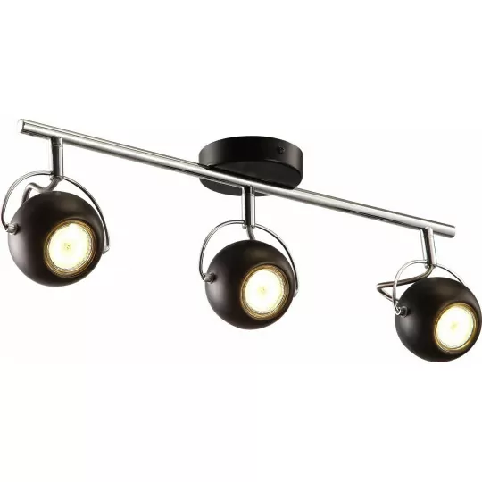 Lampa sufitowa SALVA K-8002/3 czarny 3xGU10 3W Kaja