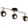 Lampa sufitowa SALVA K-8002/3 czarny 3xGU10 3W Kaja