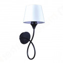 TABOR wall lamp K-3412 I white black E27 60W Kaja
