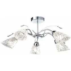 Lampa K-JSL-72018/5C CHR zwis 5xE14 60W Kaja