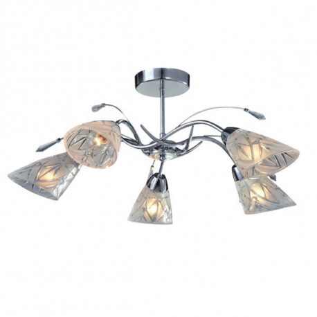 Lamp K-JSL-72018/5C CHR pendant 5xE14 60W Kaja