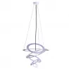 Lampa zwis KORFU K-3450  I biała czarny oplot E27 Kaja