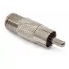 Przejscie gniazdo F - wtyk RCA E8287