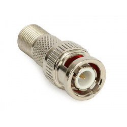 F socket to BNC connector...