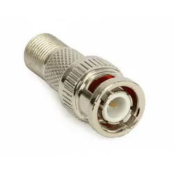 F socket to BNC connector...