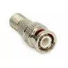 F socket to BNC connector transition HQ E8284