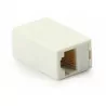 2xRJ45 socket connector white J 2208 8P8C