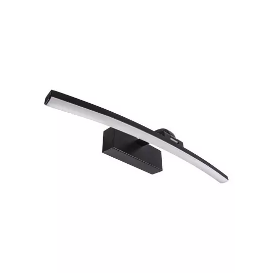 MAMBA LED 8W Black 4000K wall lamp over mirror 03883 STRUHM