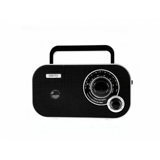 CAMRY CR1140 black FM C.E. portable radio.