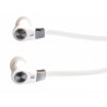 In-ear headphones with microphone DS2 white Media-Tech