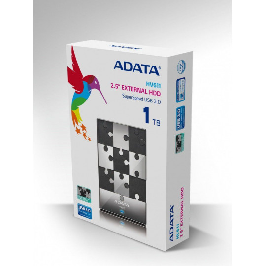 ADATA 1TB HV611 2.5" USB 3.0 external HDD