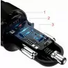 Bluetooth transmitter 5.0 5in1 3A BC43-BLACK INTERLOOK