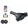 Bluetooth transmitter 5.0 USB 2.1A BT06-BLACK INTERLOOK