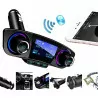 Bluetooth transmitter 5.0 USB 2.1A BT06-BLACK INTERLOOK