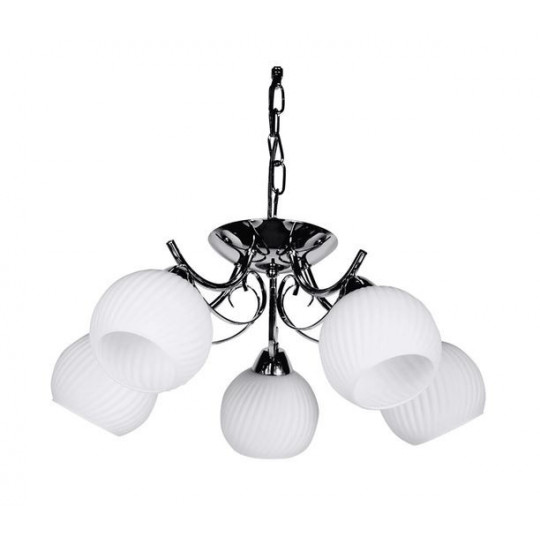 ESTERA pendant lamp ID33827-5 CR 5xE14 Italux