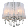 CORNELIA glamour pendant lamp MDM-2572/3 W white E14 Italux