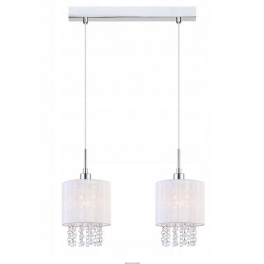 ASTRA pendant lamp MDM-1953/2W white 2xE14 Italux