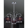 SPAN MDM-1583/3 BL black E14 Italux pendant lamp