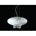 DIONE lamp P0261-03S-F4AC pendant white 3xG9 Italux.