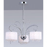 SPAN MDM1583/3 white E14 Italux pendant lamp