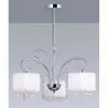 SPAN MDM1583/3 white E14 Italux pendant lamp
