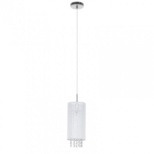 LANA pendant lamp MDM1787/1 W white E14 40W Italux