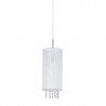 Lampa wisząca LANA MDM1787/1 W biała E14 40W Italux