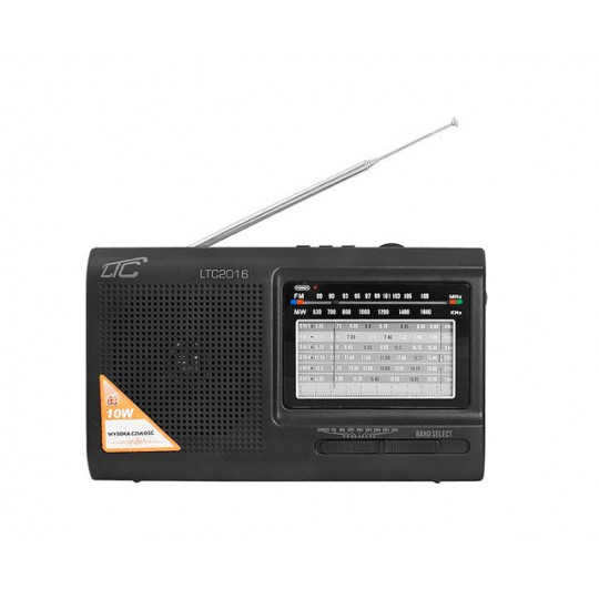 Radio przenośne LTC-2016 WILGA z USB i Akumulatorem