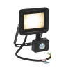 Noctis LUX-2 LED 20W WW floodlight + motion sensor black SPECTRUM