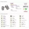 OLAF-1 GU10 LED 1x4W Struhm wall and ceiling lamp