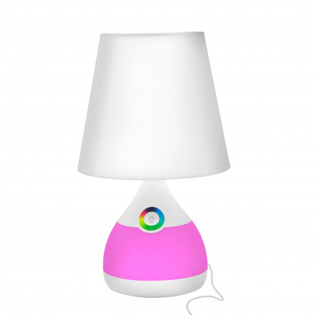 Lampka nocna LED RGB ze serownikiem 5W DIFFI Polux