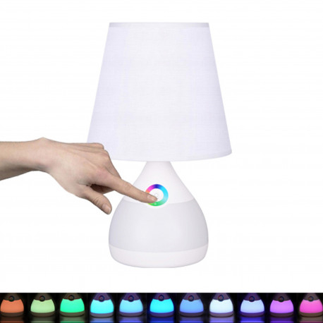 Lampka nocna LED RGB ze serownikiem 5W DIFFI Polux