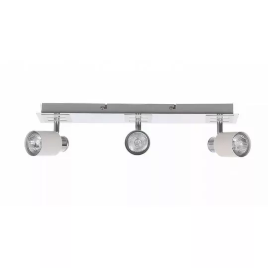 Lampa sufitowa MARTIN-3R W/CH biały chrom 3xGU10 Vitalux