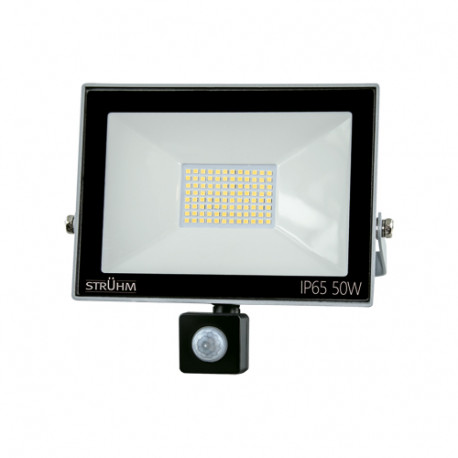 Naświetlacz LED KROMA 50W +PIR 4500K grey 03607