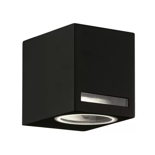 FOREST 03013 GU10 black STRUHM garden wall lamp.