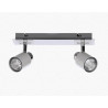 Lampa sufitowa MARTIN-2R W/CH white-chrome 2xGU10 Vitalux