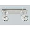 MARTIN-2R W/CH white-chrome 2xGU10 ceiling lamp Vitalux