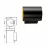 SQUALLA TUBA black/gold G9 SPECTRUM decorative wall lamp